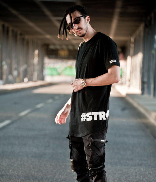 #STRGHT -in all situations- Shirt / Black